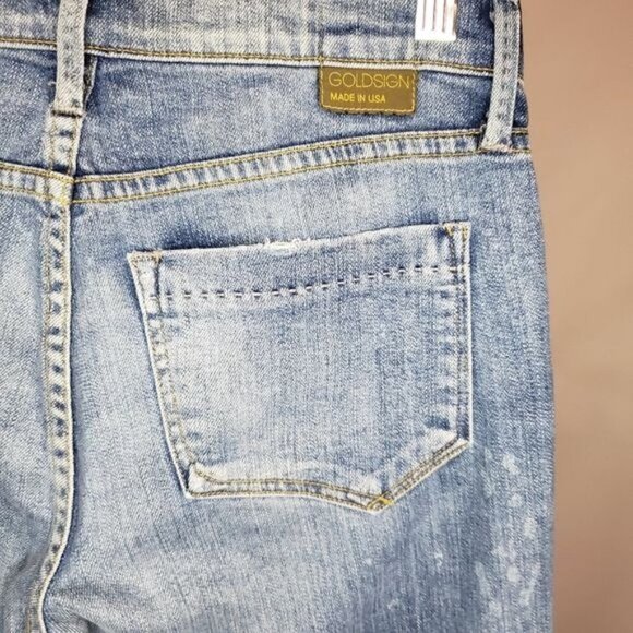 Goldsign Frontier‎ Distressed Jeans Size 25 - Picture 6 of 14